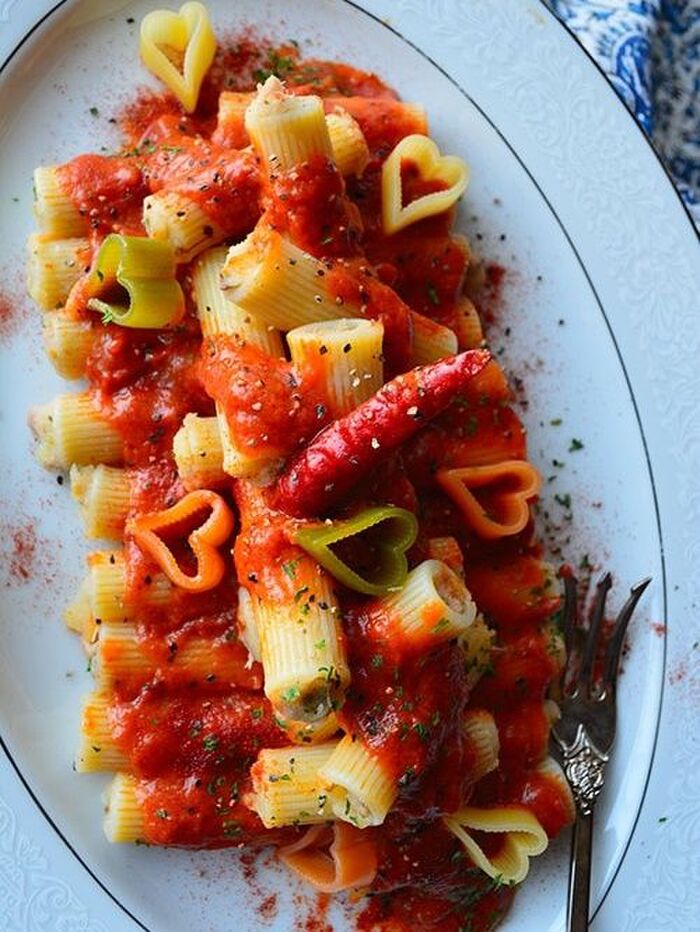 トマトソースを使った料理例