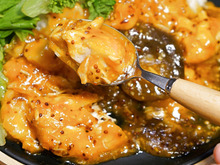 とりのむね肉を圧力鍋でホロホロ!ハニーマスタードケチャップ煮込みのレシピ☆