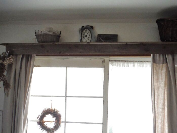 結束バンド使用で超簡単!カーテンボックスの作り方♪