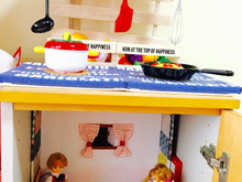 収納もバッチリ!空き箱で手作りリカちゃんハウス