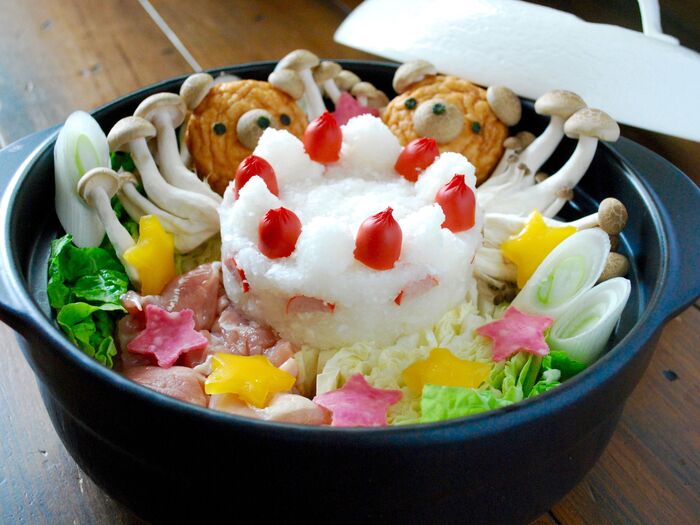 大根おろしで簡単!バースデーケーキ鍋の作り方