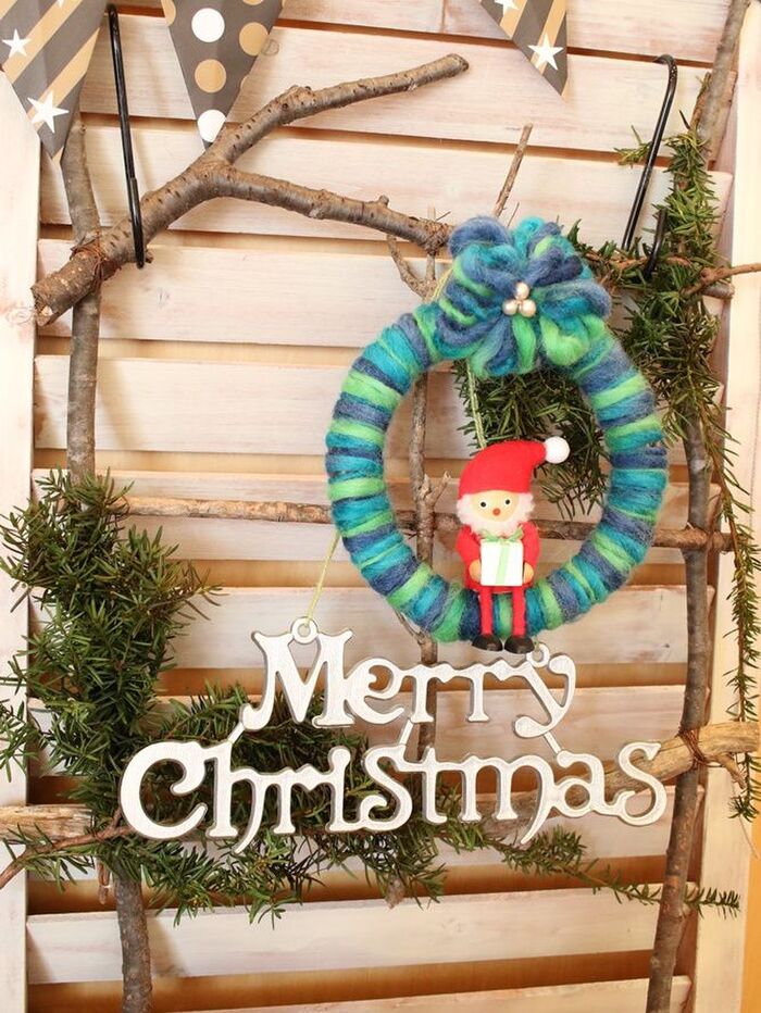 剪定庭木で!クリスマスを彩るナチュラル雑貨!