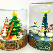 ジャム瓶や100均瓶でスノードームの作り方と注意点!