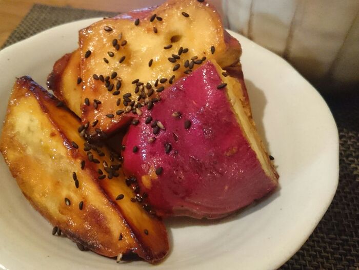 簡単!おやつにピッタリ♪大学いも風