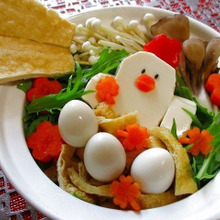 水菜とおあげたっぷり!巣篭りヘルシー草鍋♪