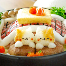 【デコ鍋】こたつでぬくぬく・・。猫とみかんの作り方(上級編)