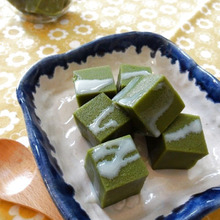 もちもちくずもち*抹茶みるく