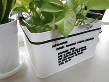 お煎餅の空き缶をリメイク(^_-)-☆雑貨屋さん風可愛いバケツに大変身!(^^)!