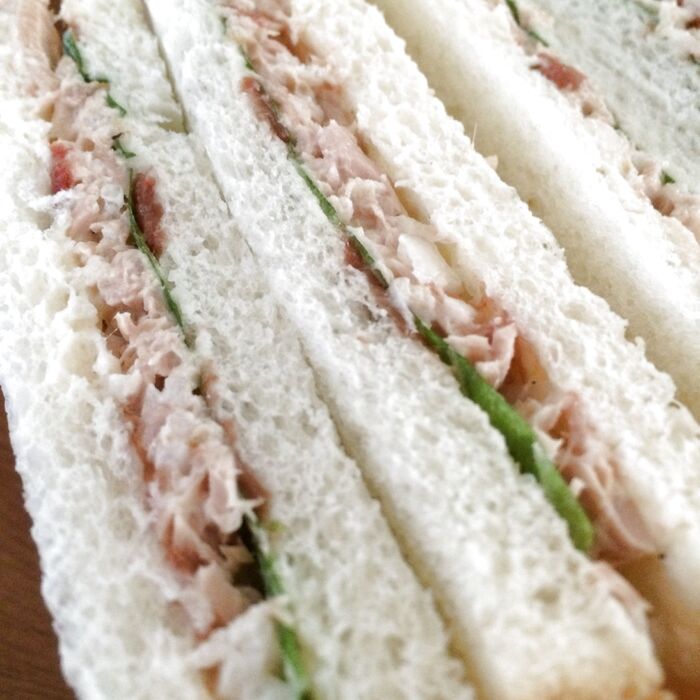 さっぱり味で食欲増進!ツナサンド