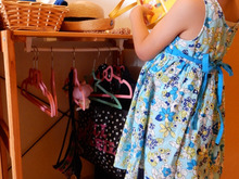 【100均!ダイソーDIY】1分で誰でも簡単にできる☆子供用ハンガーラック