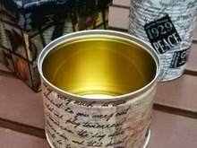 【リメ缶】簡単☆空き缶デコパージュ