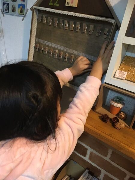 ぶら下げていきます♡