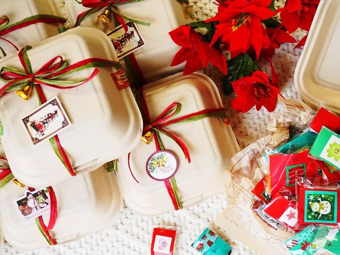 ナチュラル&クリスマスなプレゼントBox