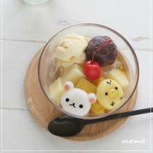 親子でクッキング♡可愛いデコ白玉