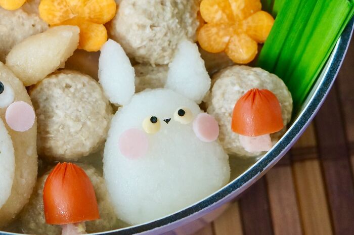 まずは簡単な小トトロの作り方♪