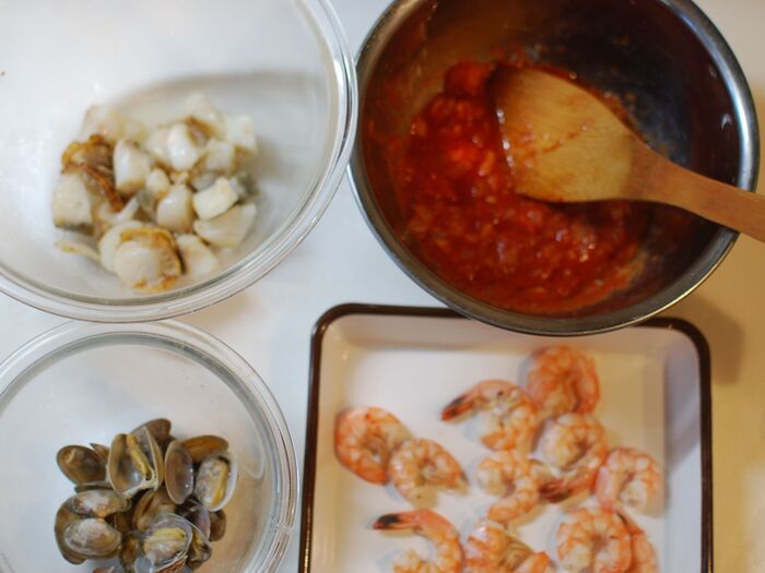 下ごしらえ完了