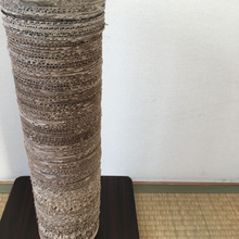 不要ダンボールで猫の爪研ぎリフィルを作る♪