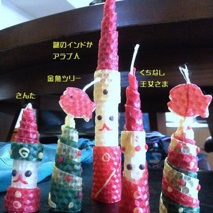 週末親子工作★クリスマスキャンドル