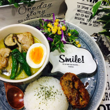 カルディのロイタイde簡単♡スパイシーグリーンカレー