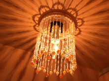 憧れのビーズランプを100均素材だけでハンドメイド☆