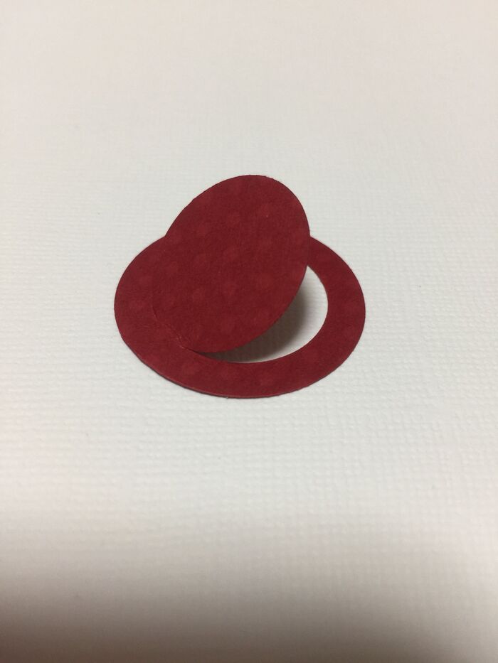 クラフトパンチでパーツを作る②