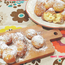 ちくわぶdeもっちりサクッなポン・デ・リングドーナツ♡