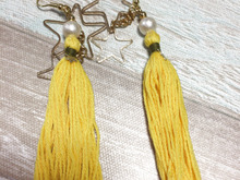 刺繍糸でタッセルを作る