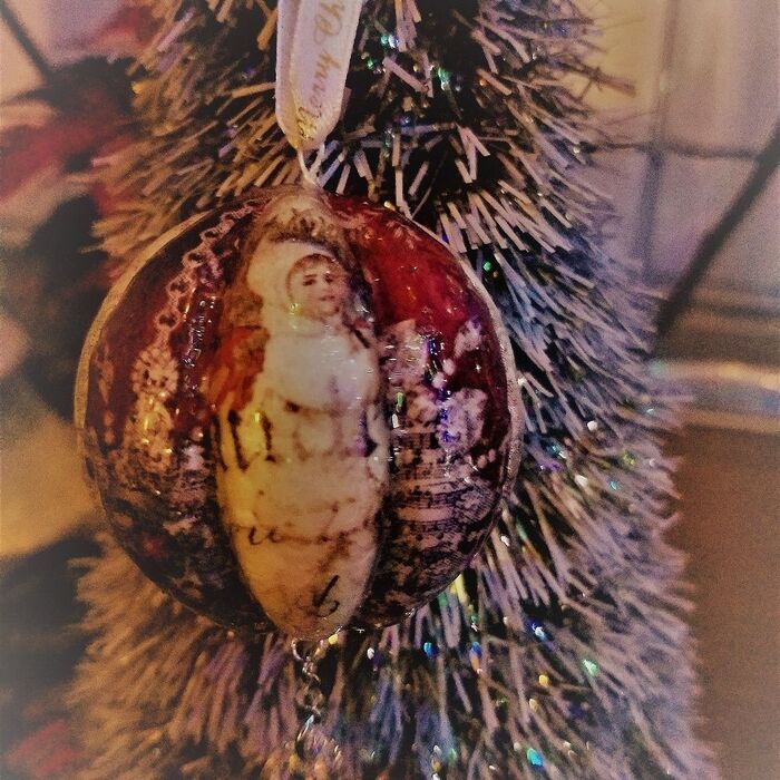 貼るだけ!クリスマスオーナメントの作り方