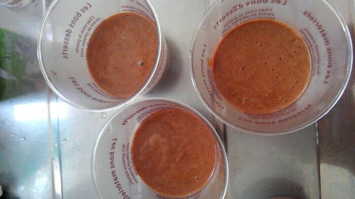 カップに入れます!!!