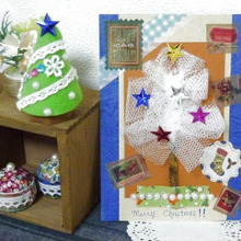 水切りネットで!簡単&可愛い♥クリスマスカード