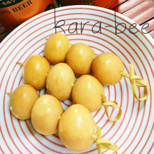 秒殺2分おつまみ♡うずらのバター醤油味玉