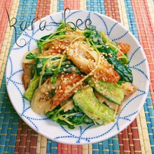 この味ハマる♡たたきキュウリとちくわの海苔マヨわさび