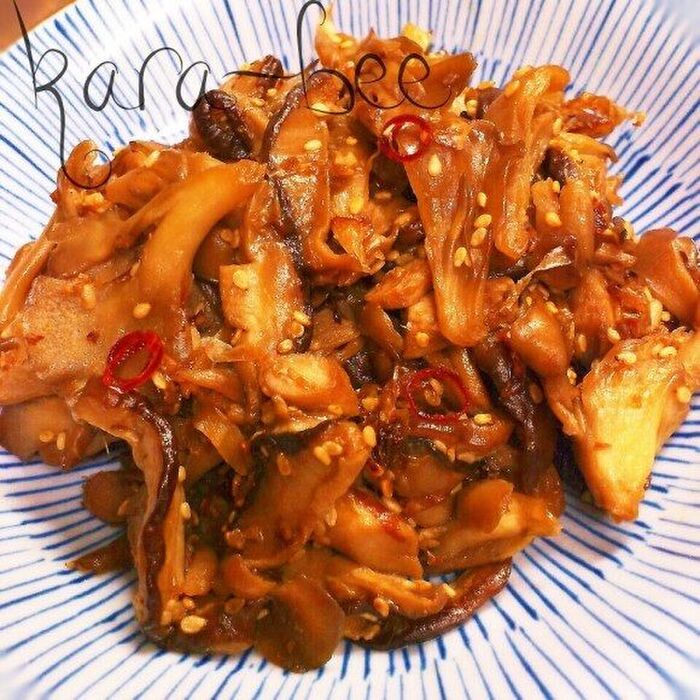 簡単10分♡やみつき常備菜!きのこの佃煮