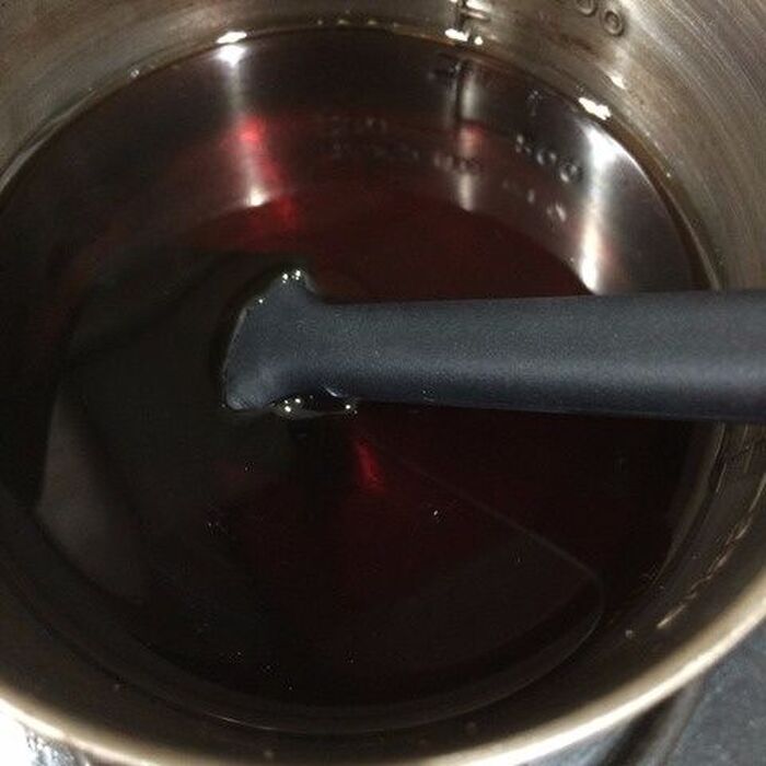 ②加熱する