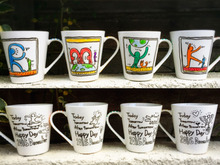 セリアのコップを☆らくやきマーカーでキースへリング風に描く方法!