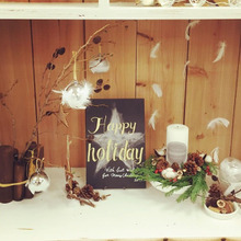 ウィルゲートさんでクリスマスディスプレイ