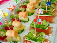 クリスマス・誕生日パーティに☆簡単なんでもピンチョス