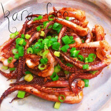 簡単5分!ビール泥棒♡イカ下足の食べラー焦がし醤油炒め