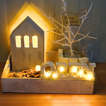 100均LEDライトで!冬を感じる☆大人可愛いインテリアライト♪