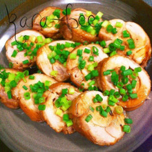 レンジで簡単♡黒酢で驚く柔らかさ!自慢の鶏チャーシュー