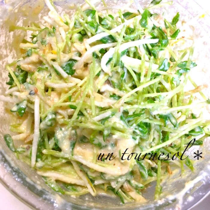 ④からませるように混ぜて!