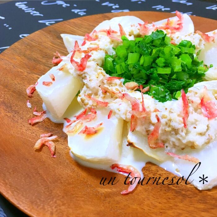 消化不良の方に!カブの温サラダ&カブドレッシング