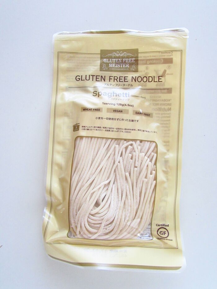 使用した玄米スパゲッティ