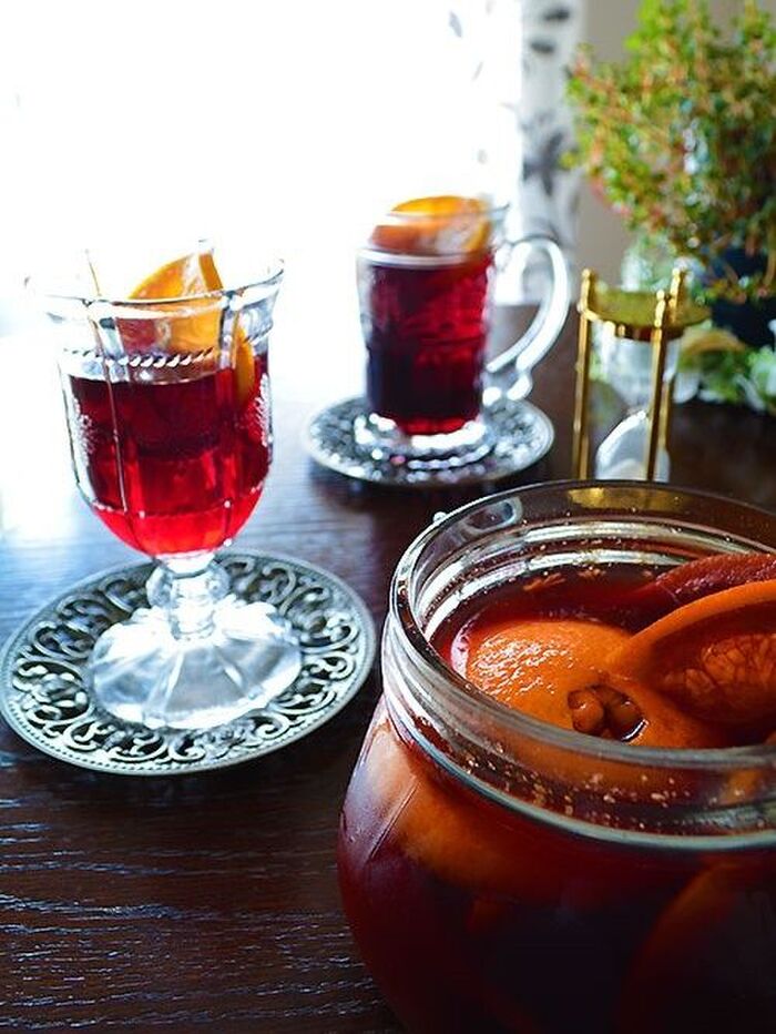 冬はホッと♪サングリアはいかが?