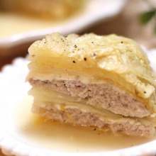 チーズinロール白菜 ~巻かないロール白菜~