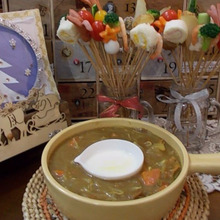 大人可愛い★花束風★カレー&チーズ鍋