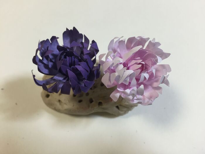 お花完成