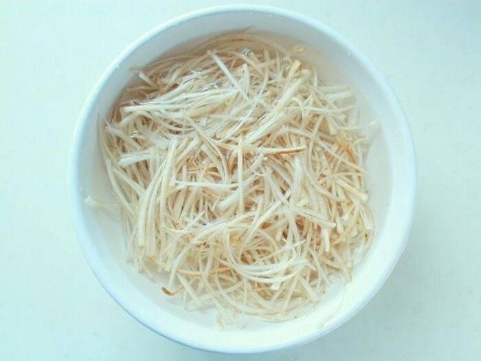①材料を切る