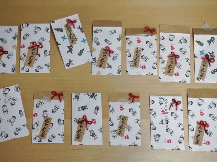 お正月にピッタリ♡セリアの折り紙でお年玉袋