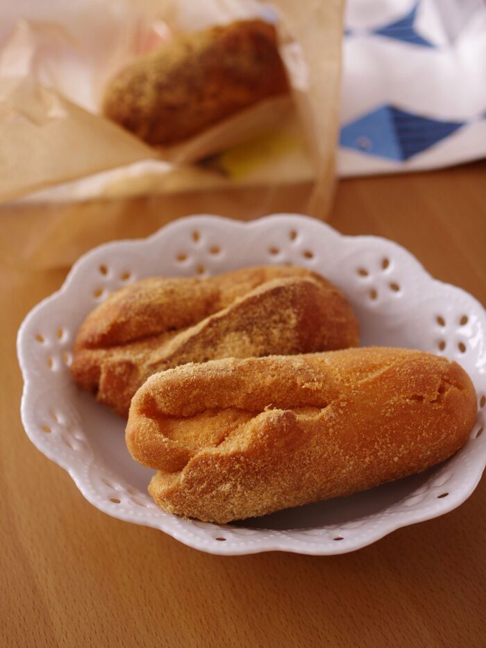 給食きなこパン☆なつかしい味再現♪(簡単だけど立派な手作りパン)